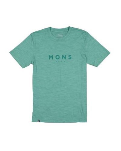 Mons Royale Men's Zephyr Merino Cool T-Shirt Smokey Green