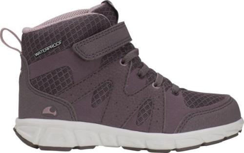 Viking Footwear Kids' Tolga Mid Waterproof Plum/Dusty Pink