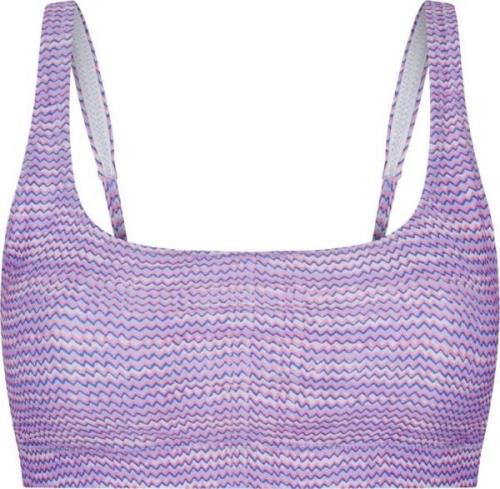 Röhnisch Women's Nife Bikini Top Zigzag Purple