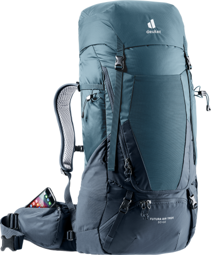 Deuter Men's Futura Air Trek 50+10 Atlantic-Ink