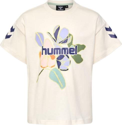 Hummel Kids' hmlART Boxy T-Shirt Short Sleeve Whitecap Gray