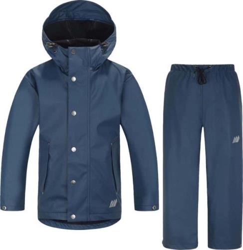 Skogstad Juniors' Espevær PU Regnsett Dark Denim