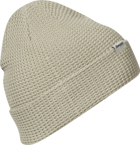 Bergans Waffle Knit Beanie Chalk Sand