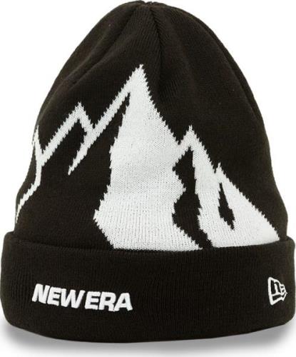 New Era Mountain Beanie New Era Black/White