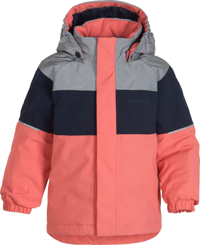 Didriksons Kids' Lux Jacket Peach Rose