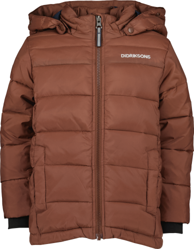 Didriksons Kids' Rodi Jacket Earth Brown