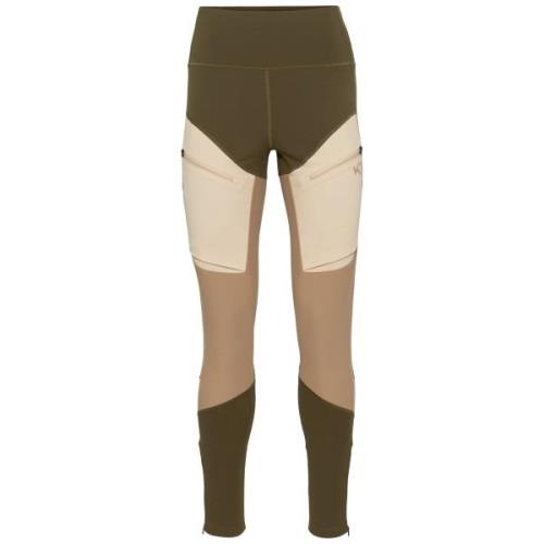 Kari Traa Women's Ane Hiking Tights Dark Olive Green