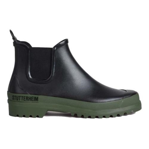 Stutterheim Chelsea Rainwalker Black/Green