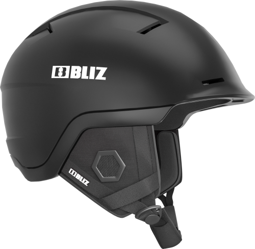 Bliz Infinity Mips Black with White Logo