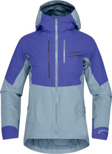 Norrøna Women's Senja GORE-TEX Active Jacket  Royal Blue/Blue Fog