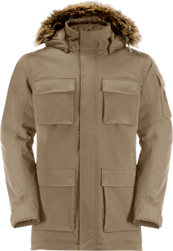 Jack Wolfskin Men's Glacier Canyon Parka Cookie