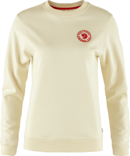 Fjällräven Women's 1960 Logo Badge Sweater Chalk White