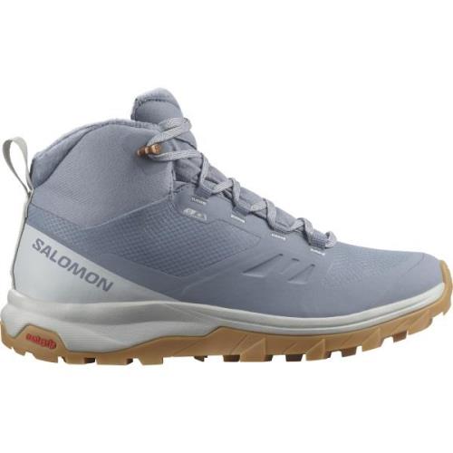 Salomon Women's Outsnap Climasalomon Waterproof Flint Stone/Pearl Blue...