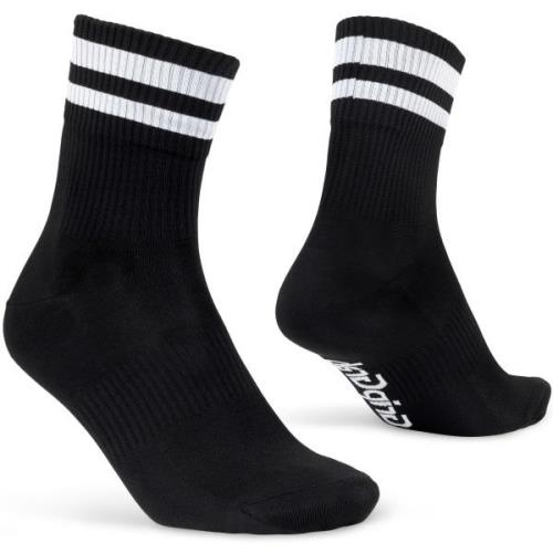 Gripgrab Original Stripes Crew Socks Black