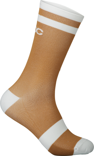 POC Lure MTB Sock Long Aragonite Brown/Hydrogen White