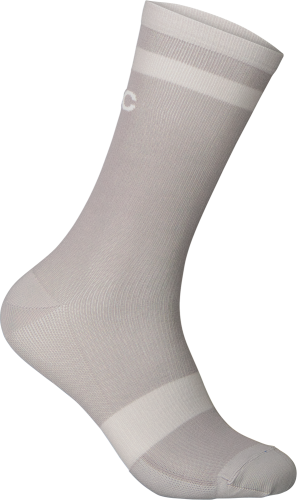 POC Lure MTB Sock Long Light Sandstone Beige/Moonstone Grey