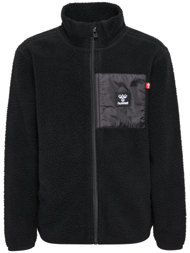 Hummel Kids' hmlATLAS Fleece Zip Jacket Black