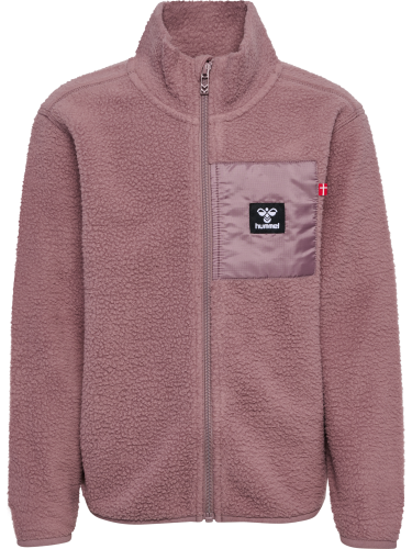 Hummel Kids' hmlATLAS Fleece Zip Jacket Twilight Mauve