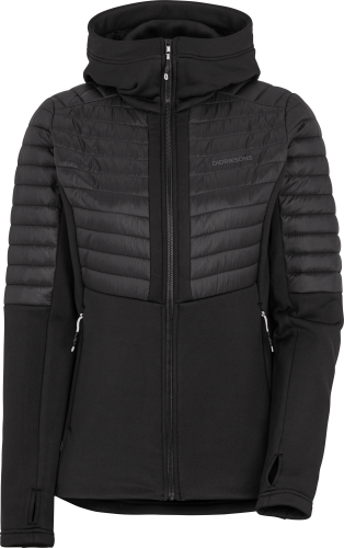 Didriksons Women's Annema Full Zip 6 Black