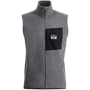 Lundhags Men's Flok Wool Pile Vest Granite