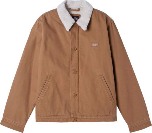 Dickies Men's Duck Canvas Deck Jacket Sw Brown Duck