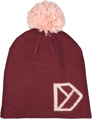 Didriksons Kids' Dropi Beanie Rusty Wine