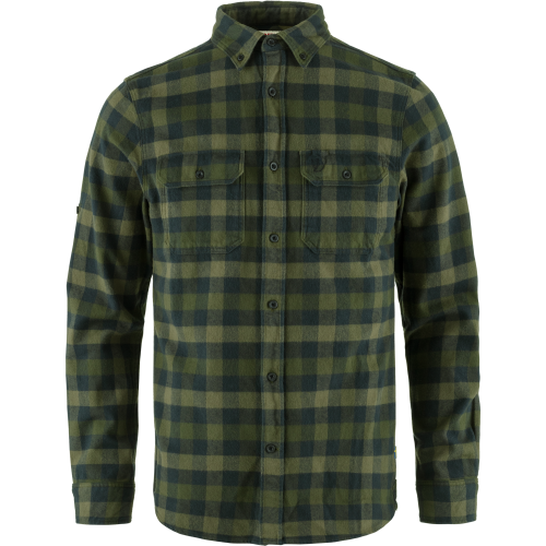 Fjällräven Men's Skog Shirt Deep Forest-Laurel Green