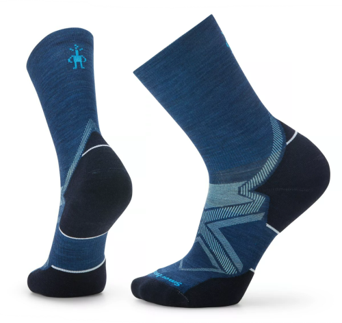 Smartwool Run Cold Weather Targeted Cushion Crew Socks Alpine Blue