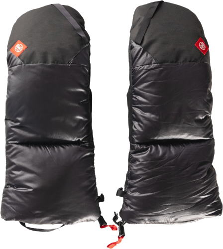 Pajak Sherpa Down Mittens Black