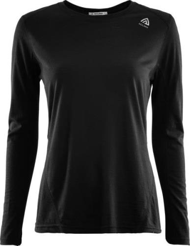 Aclima LightWool Sports Shirt Woman Jet Black