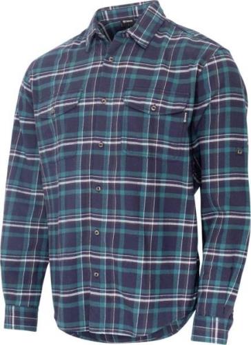 Urberg Men's Trollstein LS Flannel Shirt Blue Nights