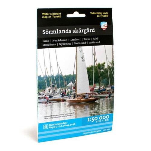 Calazo förlag Sörmlands skärgård 1:50.000 NoColour