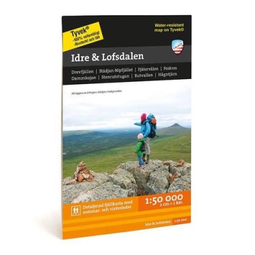 Calazo förlag Idre & Lofsdalen 1:50.000 NoColour