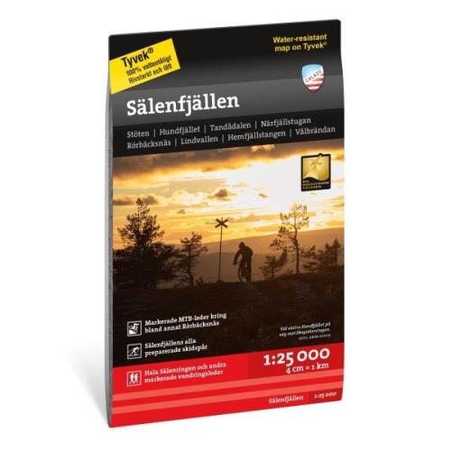 Calazo förlag Sälenfjällen 1:25.000 NoColour