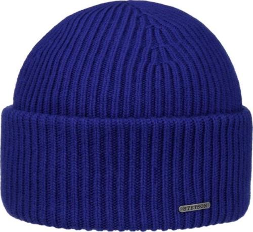 Stetson Men's Beanie Merino Royal Blue