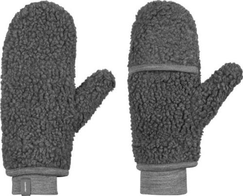 Icebreaker Unisex RealFleece High Pile Mittens Gritstone Heather