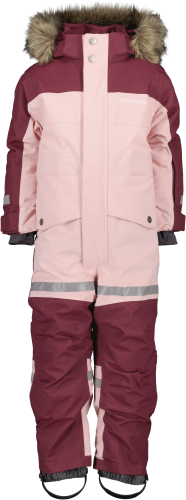 Didriksons Kids' Bjärven Coverall 3 Dusty Pink