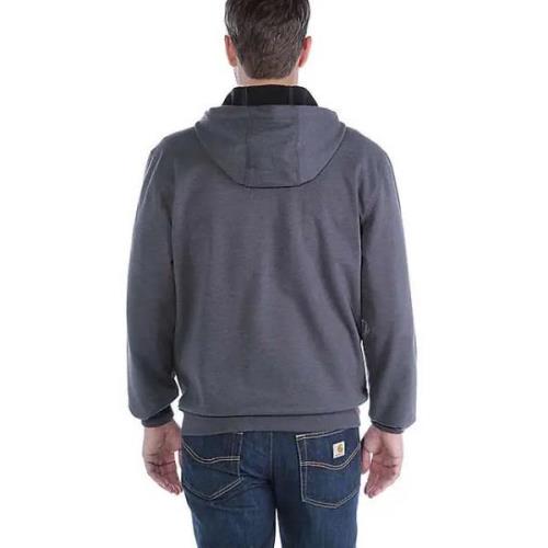 Carhartt Men's Wind Fighter Hooded Sweatshirt Carbon Heather