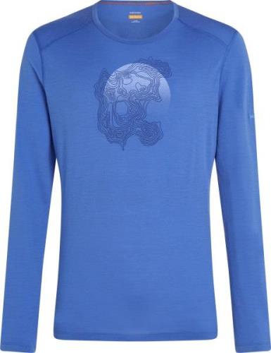 Icebreaker Men's 200 Oasis Long Sleeve Crewe Brilliant