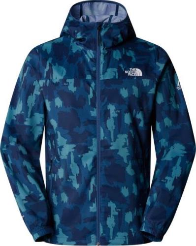 The North Face Men's Mountain Athletics Printed Hooded Wind Jacket Sum...