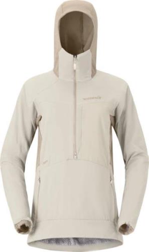 Norrøna Women's Møre Octa Zip Hood  Oatmeal