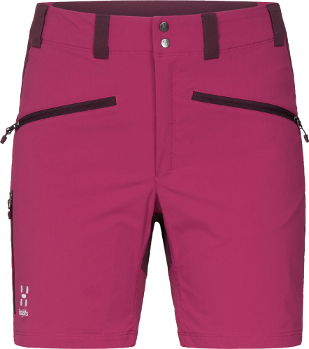 Haglöfs Women's Mid Standard Shorts Deep Pink/Aubergine