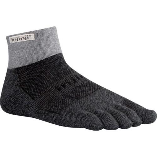 Injinji Men's Trail Midweight Mini Crew Granite