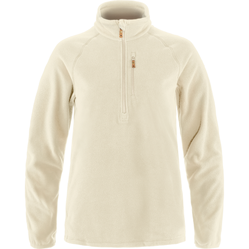 Fjällräven Women's Övik Lite Fleece Half Zip Chalk White