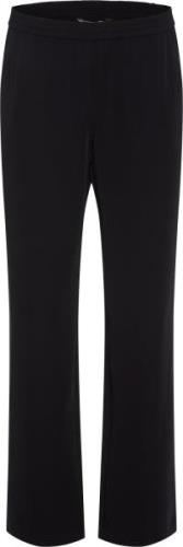 PBO ¤ Amalie Pants ¤ Kvinde Black Bukser Med Lige Ben Str 40 - hos Mag...