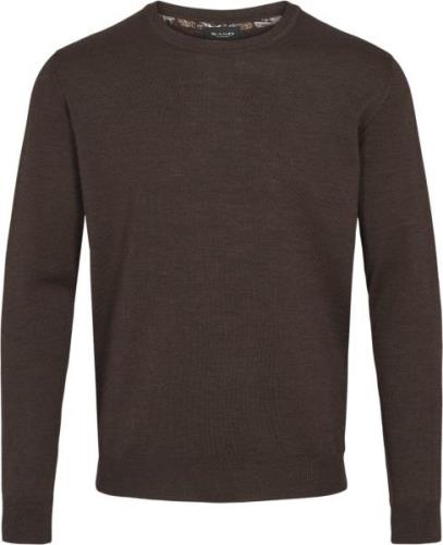 Sand Merino Iq Mand Brun Sweaters Str L Merino - hos Magasin