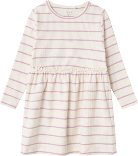 Name It Nmfkianna LS Dress Str 92 - Jet Stream Kjoler hos Magasin