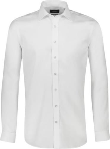 Lindbergh Technical Concealer Shirt L/S Mand White Langærmede Skjorter...