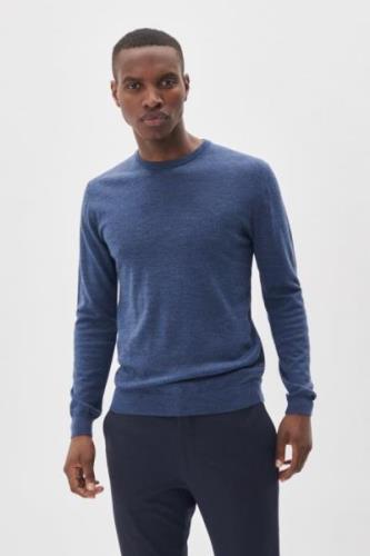 Matinique Margrate Merino Mand Vintage Blue Sweaters Str L Merino - ho...