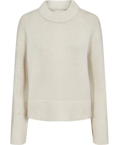 Lisa Yang Sony Sweater Cream Size 1 Kvinde Cream Sweaters Str M/L - ho...